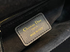 DIOR small lady 20 black calfskin ghw