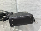 DIOR small lady 20 black calfskin shw