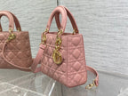 DIOR small lady 20 sakura calfskin