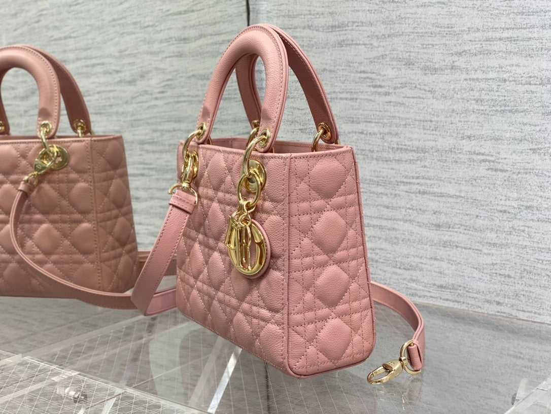 DIOR small lady 20 sakura calfskin