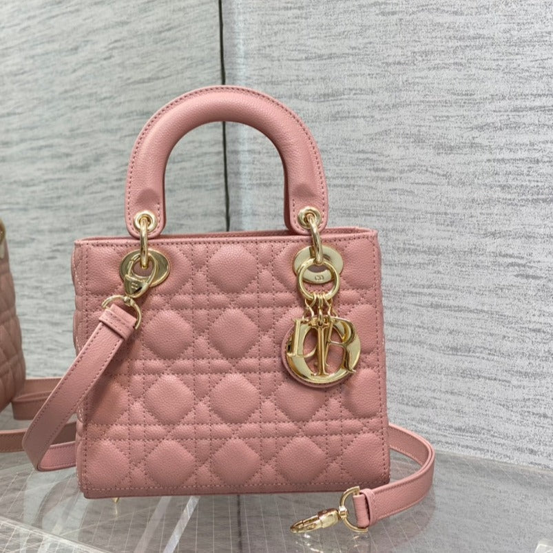 DIOR small lady 20 sakura calfskin