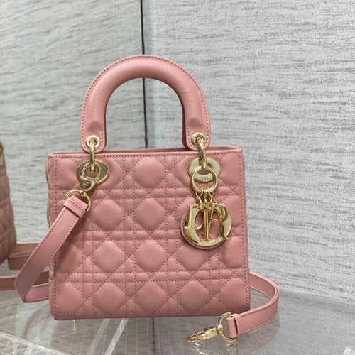DIOR small lady 20 sakura calfskin