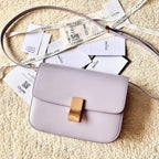 Celine CELINE MEDIUM CLASSIQUE BAG 24CM LIGHT PURPLE CALFSKIN