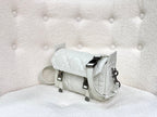 DIOR SMALL  DIORCAMP BAG 23 IN WHITE CALFSKIN