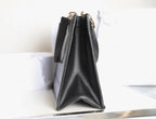 DIOR MEDIUM TOTE BOOK 26 BAG IN BLACK CALFSKIN