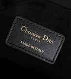DIOR LARGE TOTE BOOK 36 BAG IN BLACK CALFSKIN
