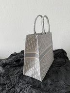 DIOR Large Book Tote 42cm Grey
