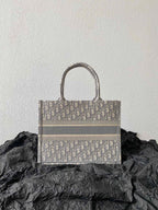 DIOR Medium Book Tote 36cm Grey