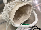 Bottega Veneta CAVALLINO 23 BAG IN WHITE LAMBSKIN