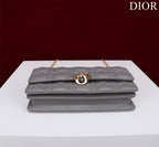 DIOR my mini 21 gray lambskin
