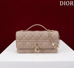 DIOR my mini 21 sand lambskin