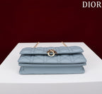 DIOR my mini 21 rock gray lambskin