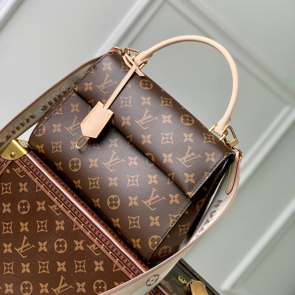 Louis Vuitton CLUNY BB 28 IN BROWN MONOGRAM CANVAS