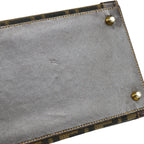 FENDI Zucca 2way Vanity Handbag Brown 66751