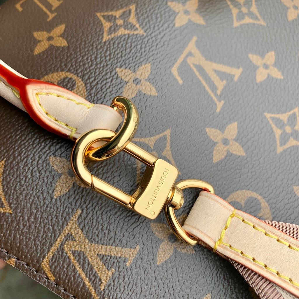 Louis Vuitton CLUNY MM 33 IN BROWN MONOGRAM CANVAS