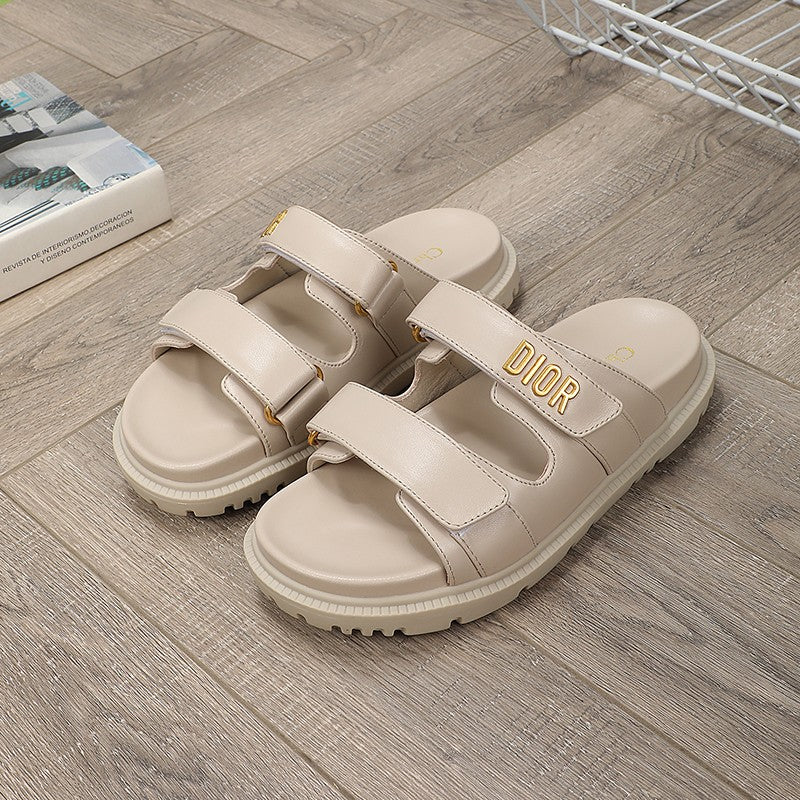 DIOR  DIORact dad sandal mule nude lambskin
