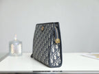 DIOR BOOK TOTE 26 IN BLUE OBLIQUE JACQUARD