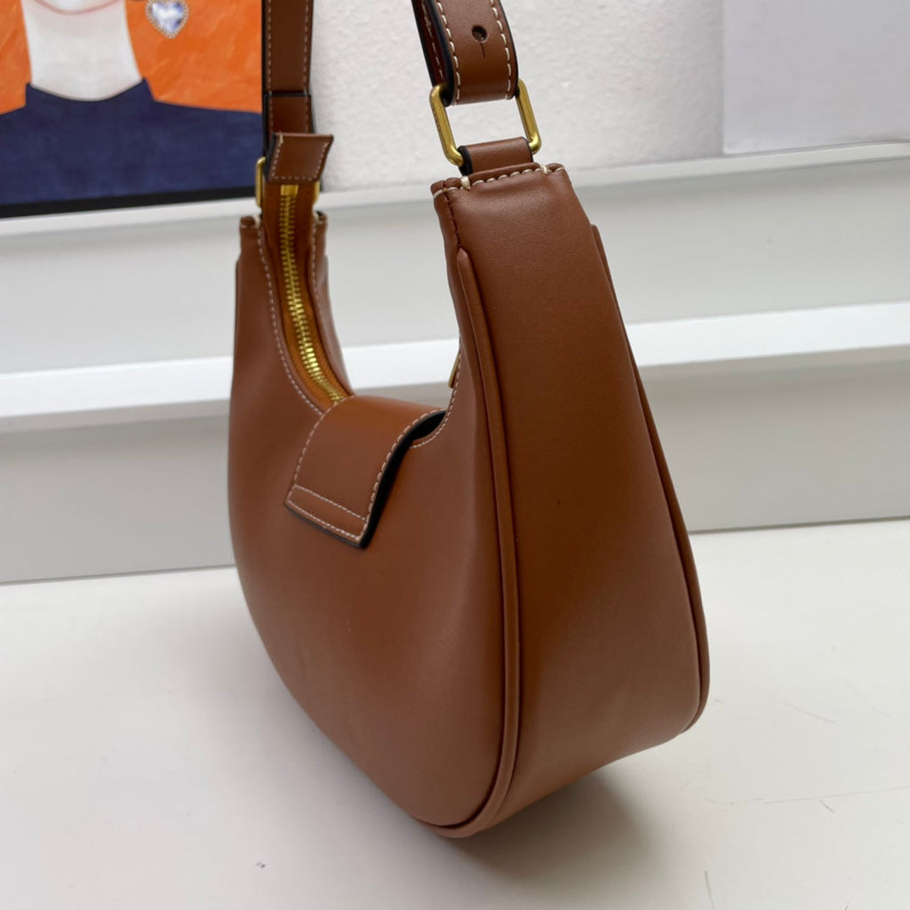 Celine 23 CALFSKIN BAG TAN BROWN