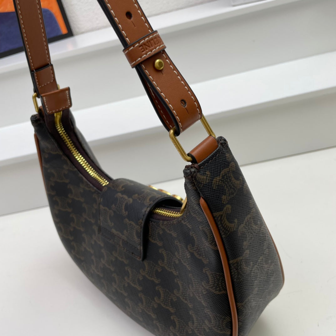 Celine 23 CALFSKIN BAG BLACK PATTERN