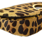 CHRISTIAN DIOR 1999 Malice Pearl Handbag Leopard Pony Hair 66847