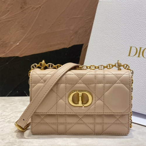 DIOR miss caro mini 19 light beige calfskin