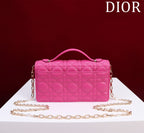 DIOR my mini 21 pink lambskin