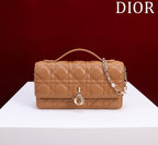 DIOR my mini 21 medium tan lambskin