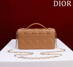 DIOR my mini 21 medium tan lambskin
