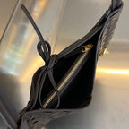 Bottega Veneta MINI SOLSTICE 30 CHOCOLATE LAMBSKIN