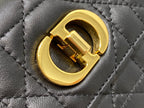 DIOR miss caro mini 18 black calfskin