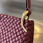 Bottega Veneta SMALL CLICKER 27 BAROLO LAMBSKIN
