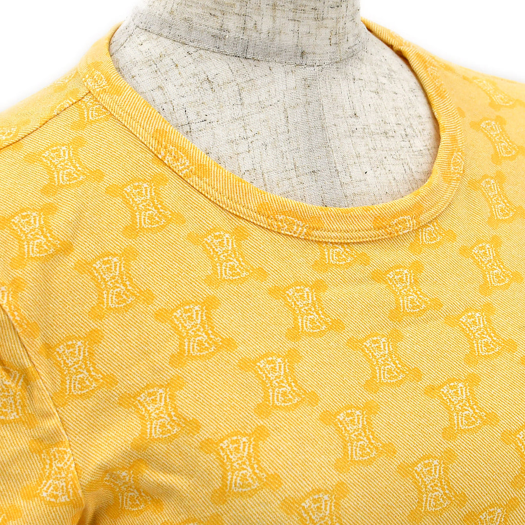 Celine 2000s Paris Macadam-print T-shirt #M