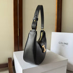 Celine Celine Ava Bag 23cm Black Calfskin