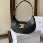 Celine Celine Ava Bag 23cm Black Calfskin
