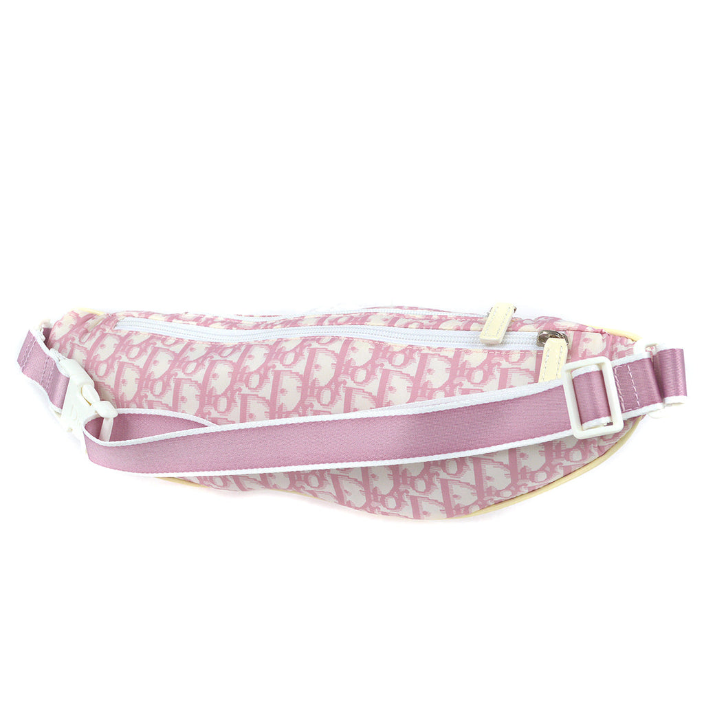 Christian Dior 2004 John Galliano Trotter Bum Bag Pink