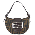 Fendi Zucca Mini Handbag Brown