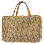 Christian Dior 2003 Trotter Handbag Beige