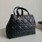 DIOR large toujours 37 black calfskin