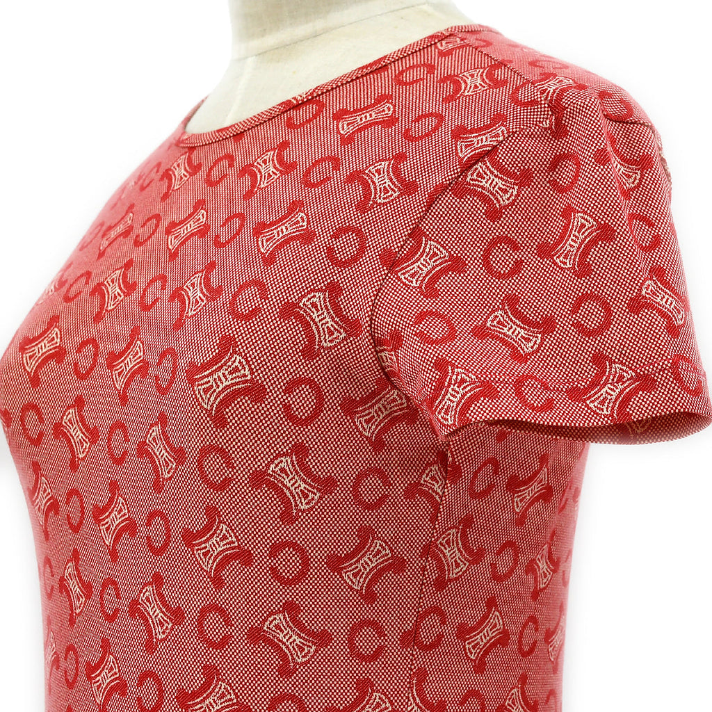 Celine 2000s C Macadam T-shirt Red #S