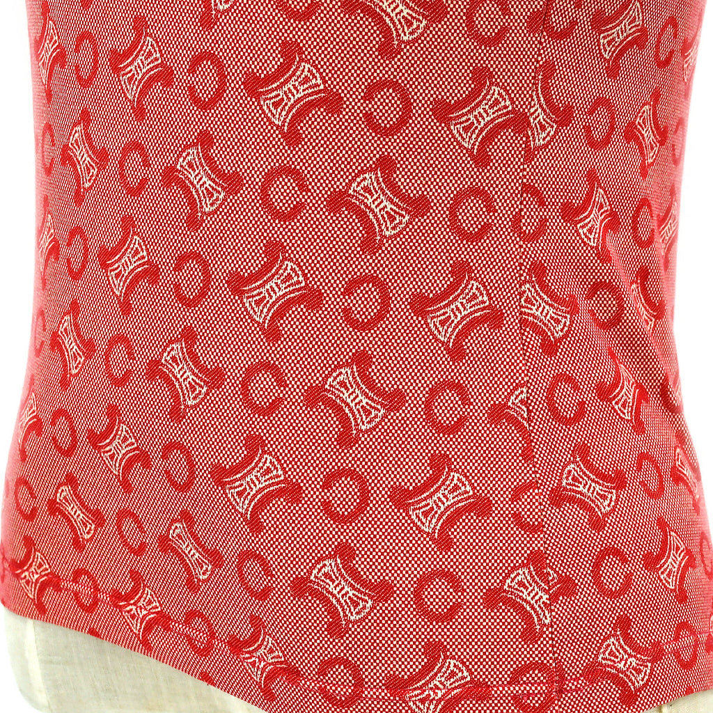 Celine 2000s C Macadam T-shirt Red #S