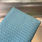 Bottega Veneta INTRECCIATO 30 IN SKY BLUE LAMBSKIN