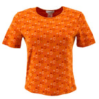 Celine 2000s C Macadam pattern T-shirt #M