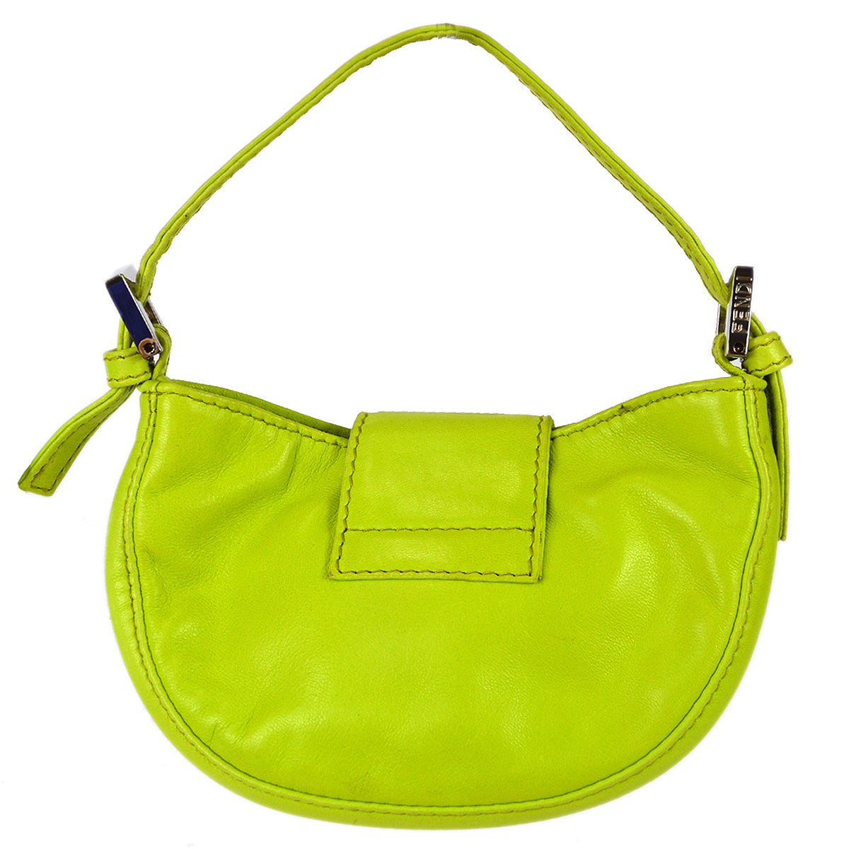 Fendi Light Green Lambskin Mini Handbag