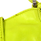 Fendi Light Green Lambskin Mini Handbag