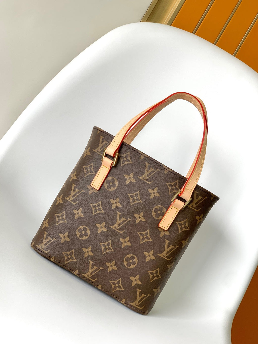 Louis Vuitton VAVIN PM TOTE 23 BROWN MONOGRAM CANVAS