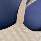 Saint Laurent ICARE MAXI 58 SHOPPING BAG BEIGE QUILTED LAMBSKIN