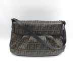 Fendi Brown Zucca Coated Cavas Tote Bag TWS