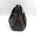 Fendi Brown Zucca Coated Cavas Tote Bag TWS