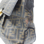 Fendi Brown Zucca Coated Cavas Tote Bag TWS