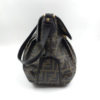 Fendi Brown Zucca Coated Cavas Tote Bag TWS